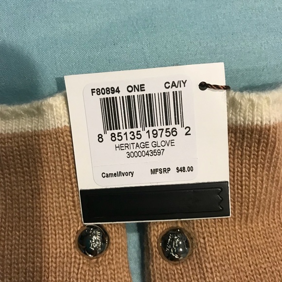 ‼️SOLD‼️Auth Coach Gloves - Picture 4 of 4